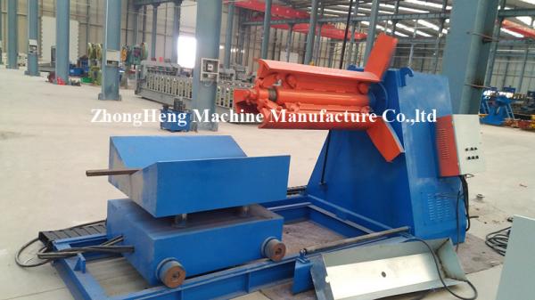 Stainless Steel Decoiling / Automatic Hydraulic Steel Coil Decoiler 5T /7 T /10
