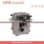 7021601540 Foot Pedal Valve , PC200 PC220 Komatsu Excavator Spare Parts
