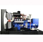 Soundproof Canopy 350KW Natural Gas Generator Set for Russian Market Rated