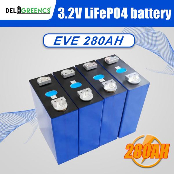 EVE LF280K eve 280Ah lifepo4 Battery Cells 3.2V 8000 Cycles Rechargeable cell