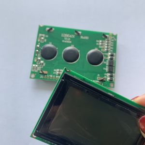 LCM12864N 128x64 Dot Matrix LCD Module STN Blue 6800 Interface KS0107 Driver