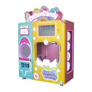 China Customized Automatic Mini Cotton Candy Machine Vending Plastic Material factory