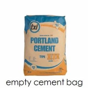 China ISO9001 Empty Polypropylene Cement Bags 25KG 50KG Woven Valve Bags Sack factory