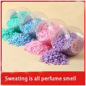China Soft And Smooth Clothing Scent Beads For Laundry Granular Fragrance Beads factory