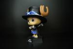 Customized One Piece Figure Collection For Promotion Black Color 8*5*3cm