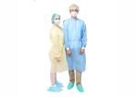 130x150cm Non Sterile SMS PP PE PP Nonwoven Isolation Gown