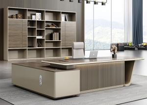 China High End Luxury Furniture Office Desk With Drawer Anthracite factory