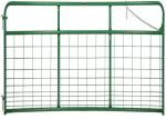 1 3/4″ O.D. round tubular steel WIRE MESH GATE