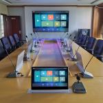 Retractable Motorized Monitor Lift Tv Lift Meeting Table Monitor Lift Mechanism