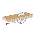 PCD Diamond Saw Blades For Aluminum cutting Color Steel Tile smooth cutting and