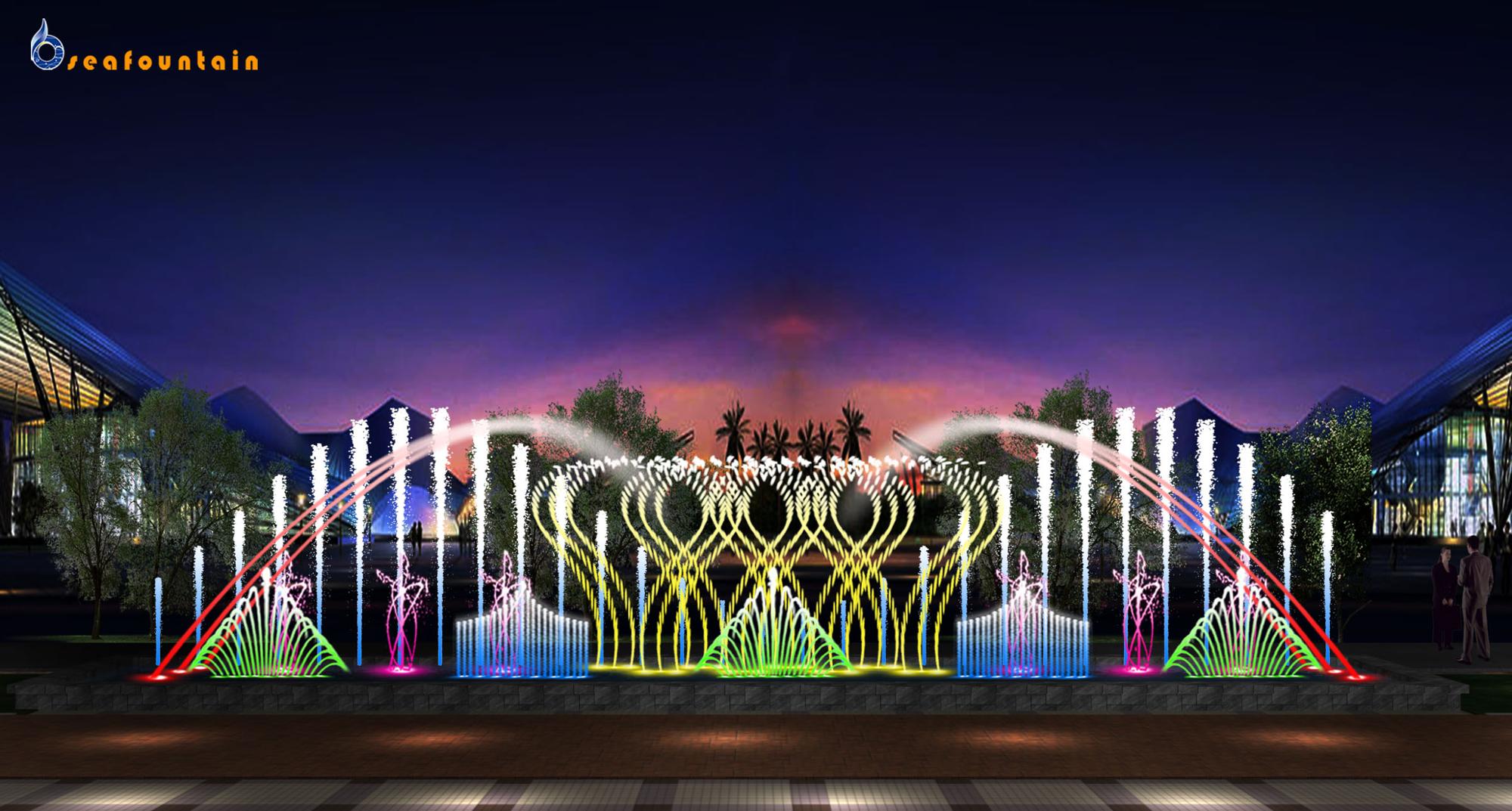 Latest design portable stainless easy install fountain control system