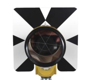 China Surveying Reflector 64mm Total Station Circular Prism 5/8x11 Female Thread factory