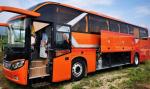 53 Seats Kinglong Diesel Power Buses and Luxury Coaches Right Hand Drive Coach