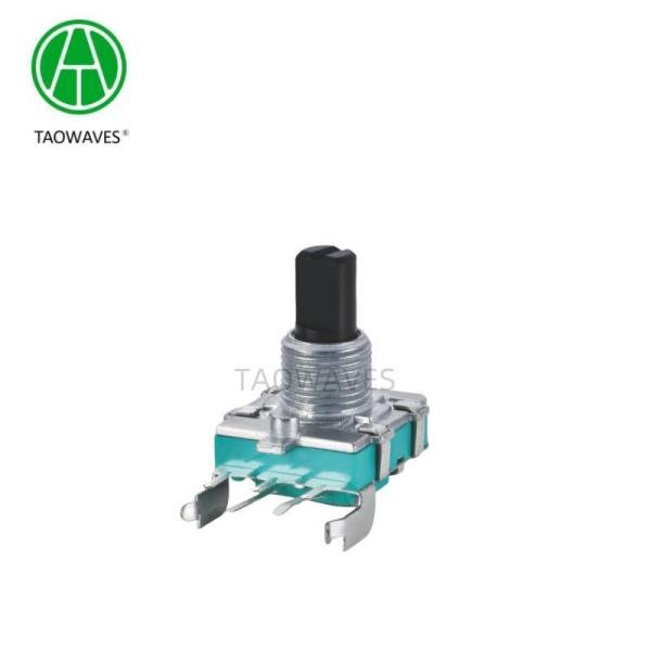 China Versatile 16mm 5 Pin Rotary Encoder With Push Button Insulated Shaft factory