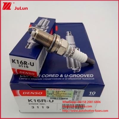 China High Quality Denso Nickel Alloy Spark Plug K16R-U 3119 for DENSO IK16/ IK16TT/ K16TT, factory
