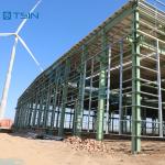 Q355B Q235B Prefabricated Steel Frame Building Warehouse Workshop Long Lasting