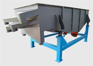 China High Efficiency Linear Vibrating Screener Multi Layer For Abrasive Material factory