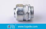 Flexible Conduit And Fittings , Straight Malleable Iron Liquid Tight Connector
