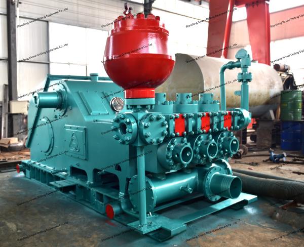 Flange 5000psi Outlet Dia Triplex Mud Pump With 12 305 Stroke Length And 1600HP