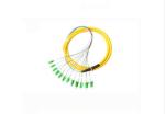 G652 FTTH Optical Pigtail , LC / APC Connector Type Single Mode Fiber Pigtails
