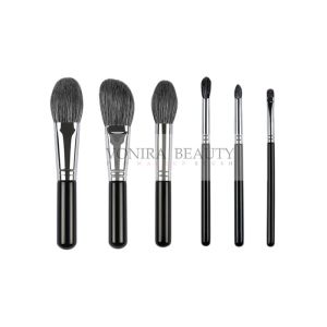 Mixed Hair Materials Squirrel & White Goat Hair Makeup Brushes Basic Daily Kit