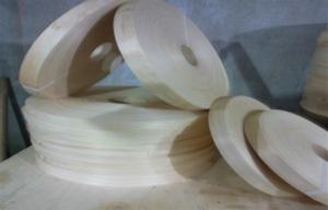 China Slice Cut Walnut Edge Banding Veneer MDF For Edge Of Furniture factory