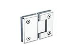 Bathroom Hotel Bath Shower Door Hinges Fine Surface With Thickened Solid Panel