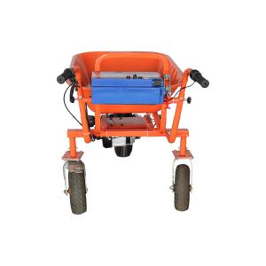 China Hand Push Mechnical Brake 50 L Electric Trolley Cart factory