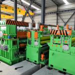 Light Gauge Cut To Length Line Coil Metal Sheet Straightening Machine 1500mm