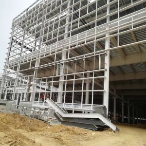 Q355 Q235 Prefabricated Multi Storey Steel Building Apartment
