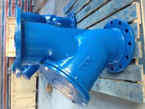 China DIN Y strainer Flanged ends factory