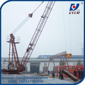 China 8000 kg Derrick Crane 1840 Models Fixed Roof Floor Lifting Material factory