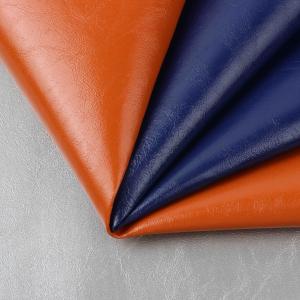 China 0.7mm Oil Wax PVC Leather For Car Seat Cover Waterproof Customized factory