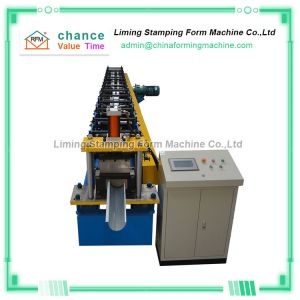 China 7.8x0.8x1.2m Downspout Roll Forming Machine , Metal Gutter Machine H450 Frame factory