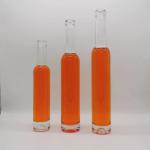 Delicate Appearance Tall Glass Bottle for Whisky Liquor Super Flint Glass