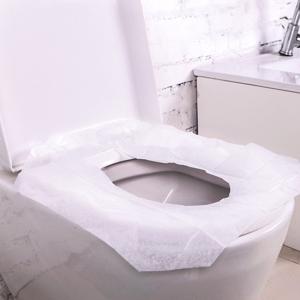 China Eco Friendly 38*50cm 1/16 Fold Flushable Toilet Seat Cover factory