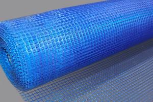 China Blue Anti Cracking Fiberglass Screen Mesh 38 X 38mm 160g/m2 High Tensile factory