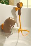 Water Spray Toy for Kindergarteners Hugging Baby Bear Shower in Electric