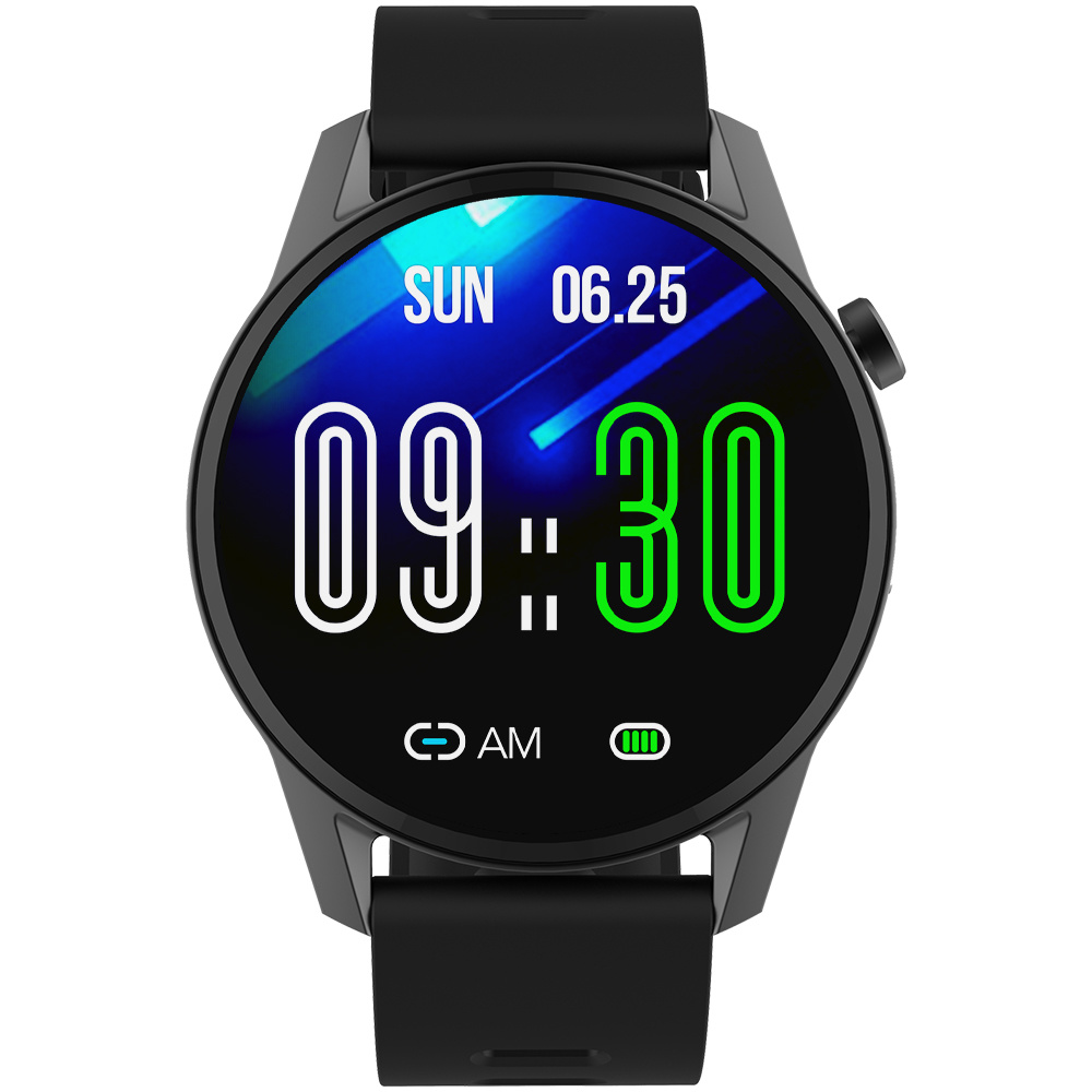 Hot Sell Full Touch Round Display Reloj Smart Watch Sw11z with ECG, Blood Pressure Hrv Monitor