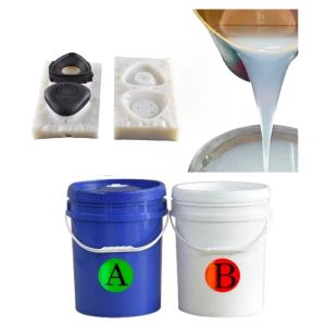 China Hardness 15 Platinum Silicone Rubber For Sculpture And Figurine Molds Making 1:1 Liquid Silicone Easy Demolding Good Durability factory