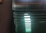 Bend / Curved Tempered Safety Glass For Curtain Wall , Toughened Safety Glass