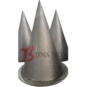 High Durability Temporary Strainer , Lightweight Temporary Cone Strainer