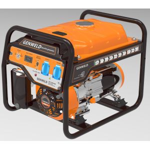 4kW 230V Portable Gasoline Generator Overload Circuit Protection