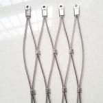 Factory sale Stainless Steel aviary mesh for Bird stainless steel wire rope mesh