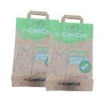 Grease Paper Charcoal Cat Litter Biodegradable Kraft Bag Double Layer With