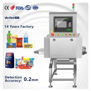 China Food X Ray Inspection Equipment For Industrial Detection Of All Metals Glass With CE FDA factory