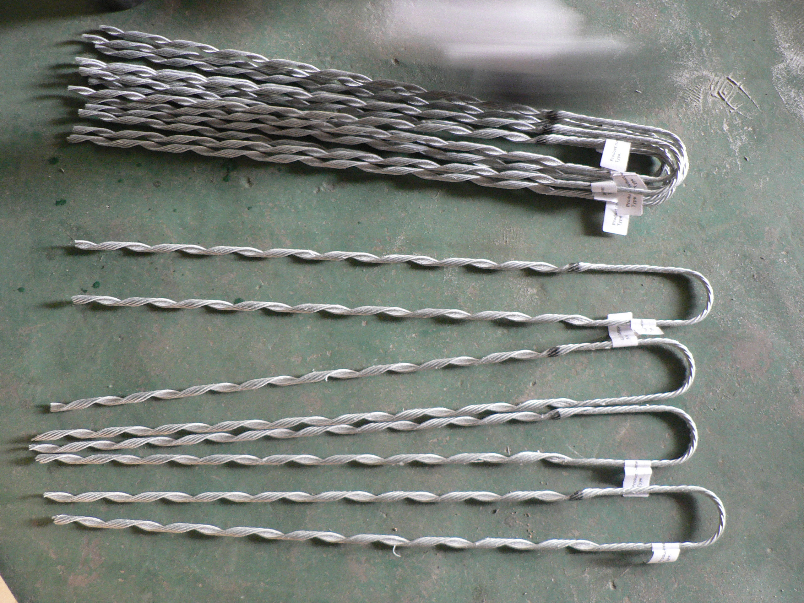 Power Line Galvanized 410mm Guy Grip Dead End Clamp