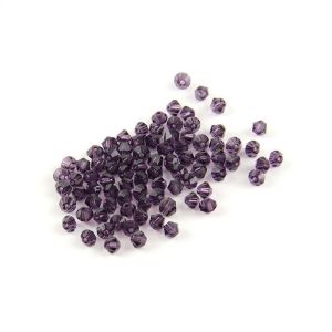 Salable Violet Crystal Parts And Crystal Bicone Beads