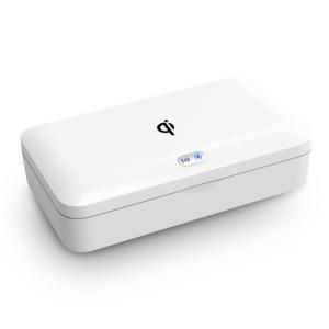 China 7.5W 5W Fast Charge Sterilizer Box Qi UV Sanitizer With Wireless Charging factory