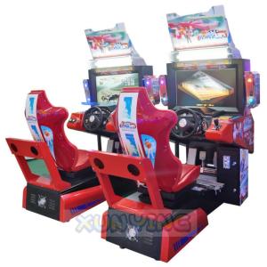 China 32 Inch Screen Car Race Video Game Machine for Indoor Entertainment and Excitement factory